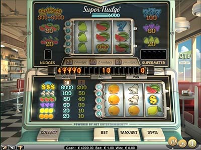 Super Nudge 6000 Spillautomat
